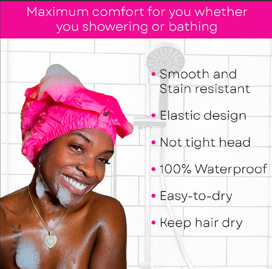 Knotless Kay Extra XL Shower Cap