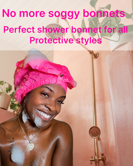 Knotless Kay Extra XL Shower Cap